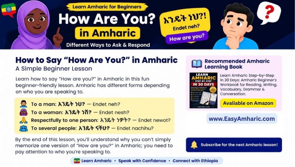 How Are You in Amharic